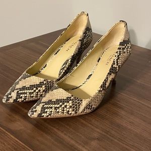 Coach heels, size 6